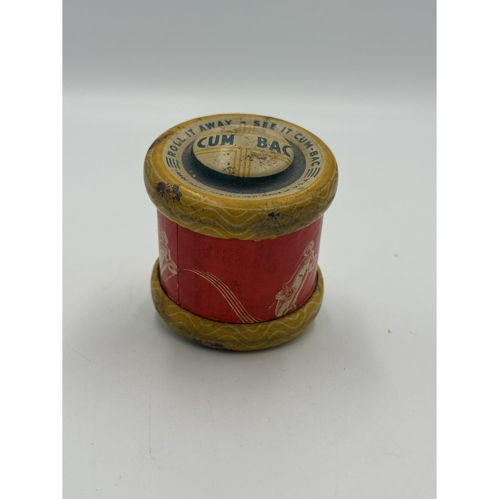 Vintage Tin Litho Toy "Roll it Away See it " For Parts Or Repa